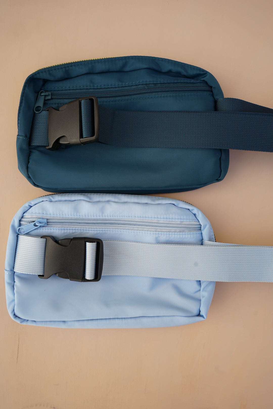 navy belt bag