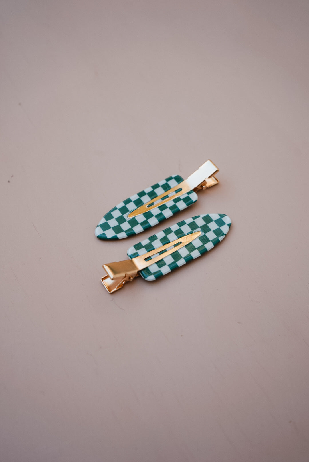 grwm checker clips (3 color options/pack of 2)