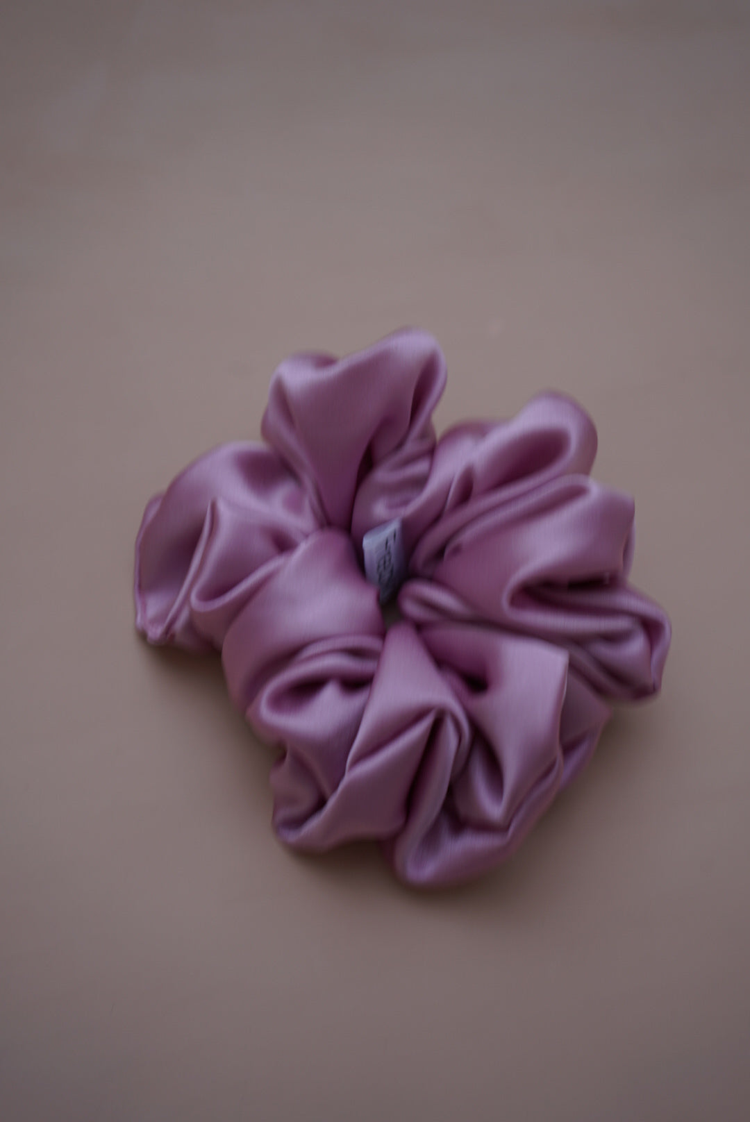 be mine orchid silk charmeuse oversized scrunchie