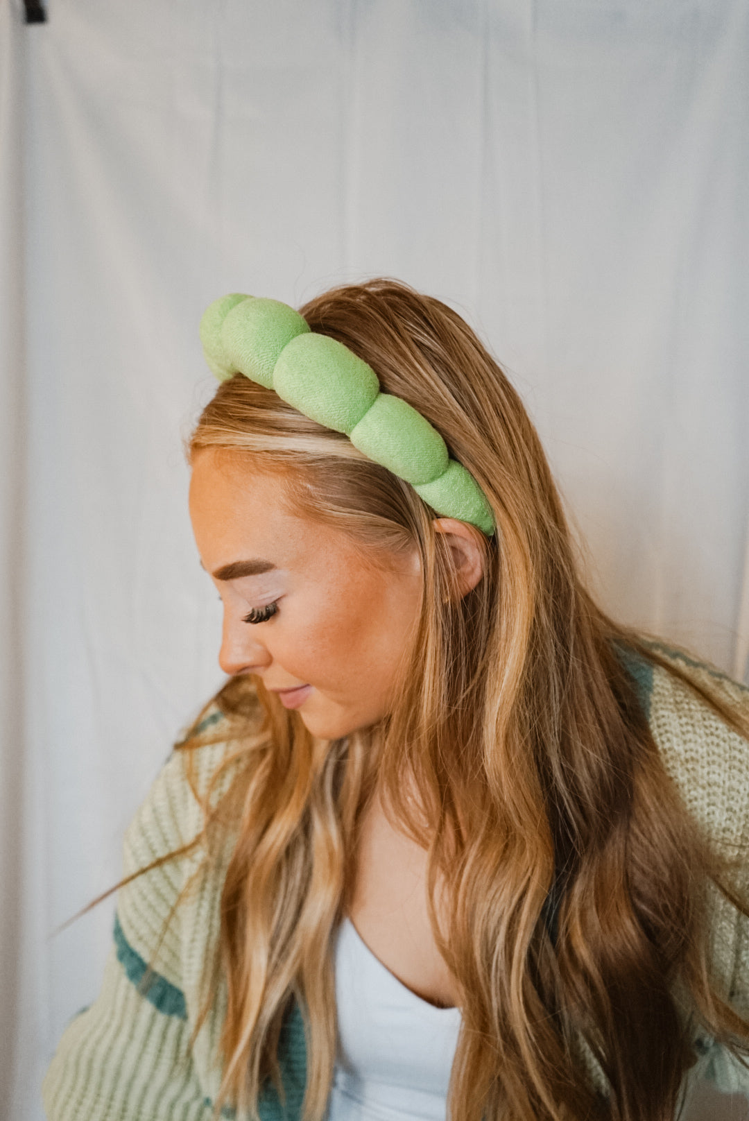 lime GRWM headband