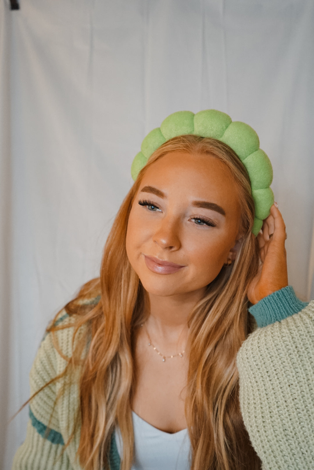 lime GRWM headband