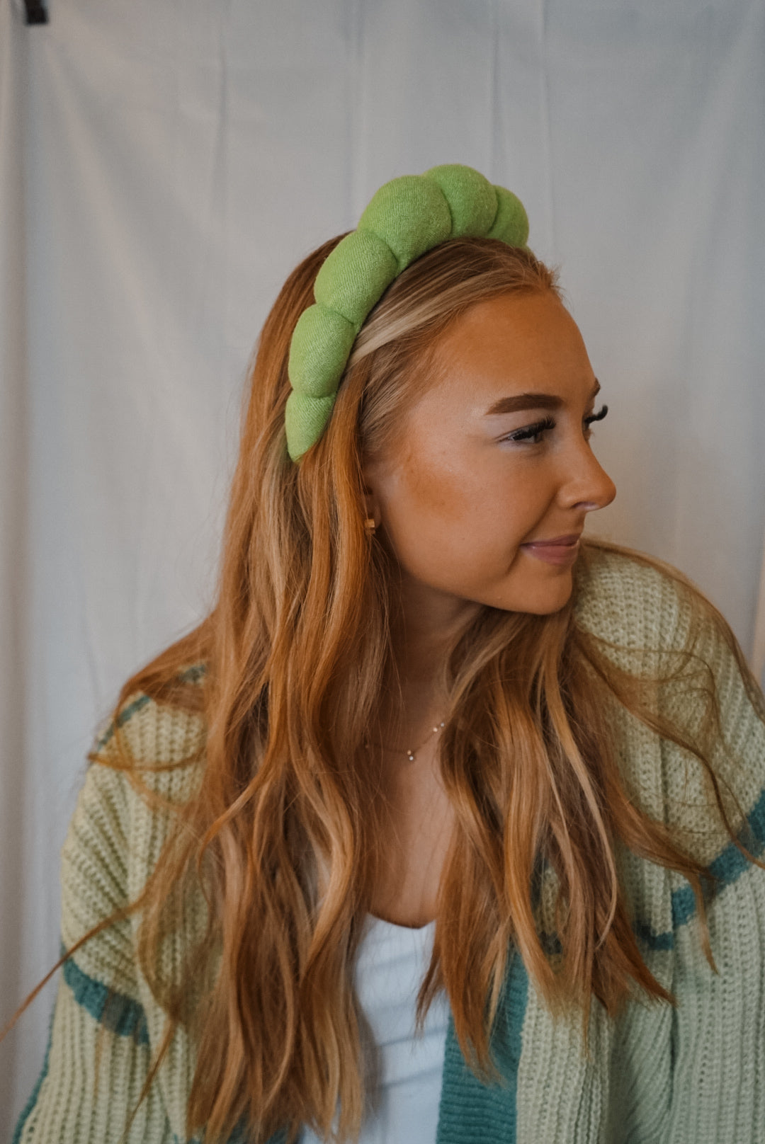 lime GRWM headband