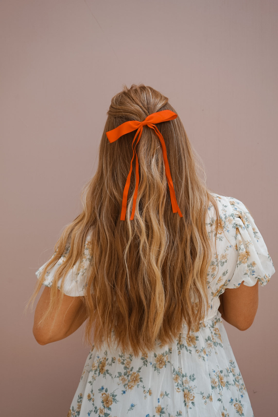 double tail silk bow (7 color options)