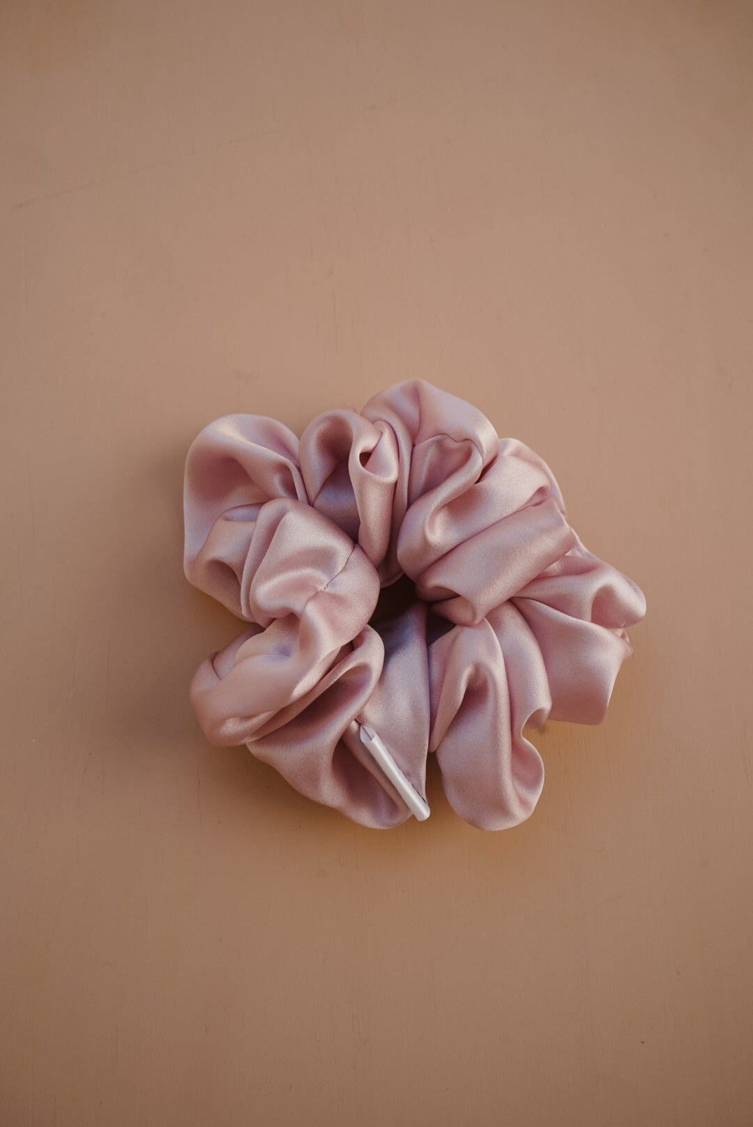 lavender silk oversized scrunchie