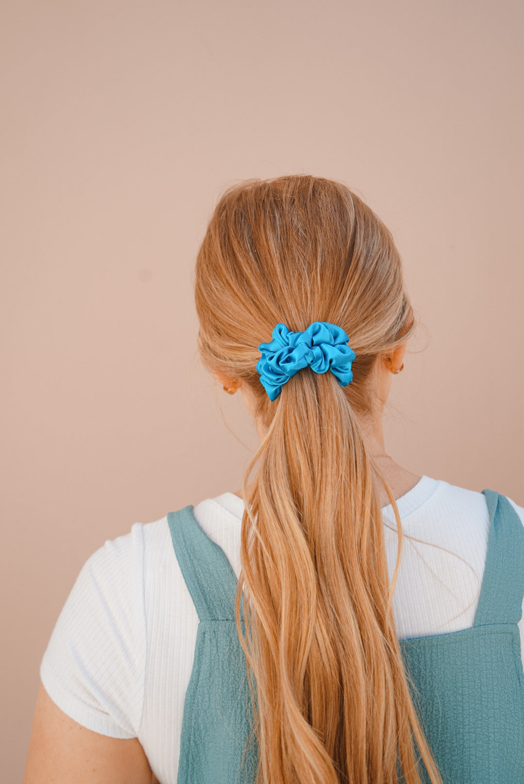 pool boy silk skinny scrunchie