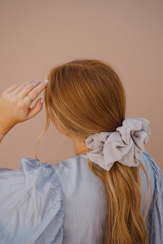 lavender mega scrunchie