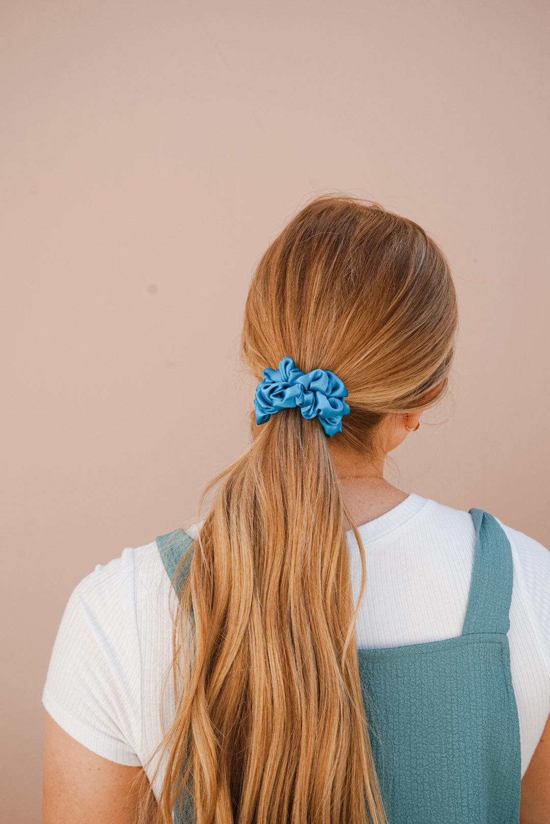 pool boy silk skinny scrunchie