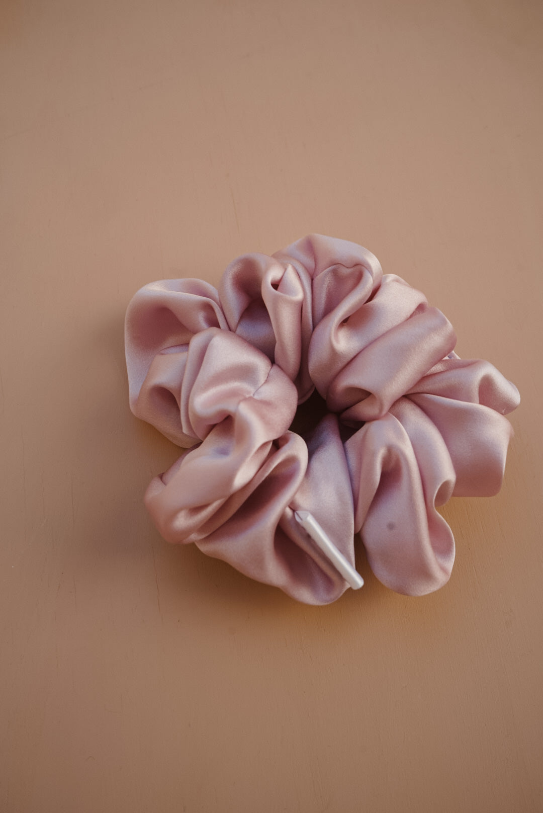 lavender silk oversized scrunchie