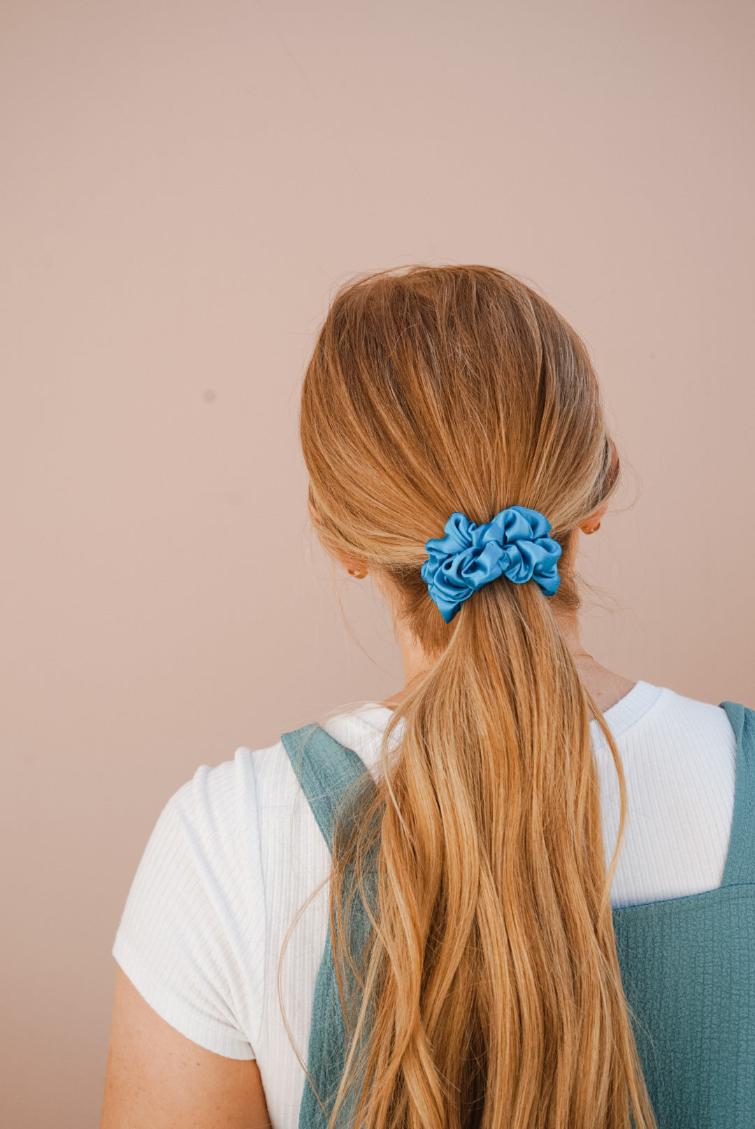 pool boy silk skinny scrunchie