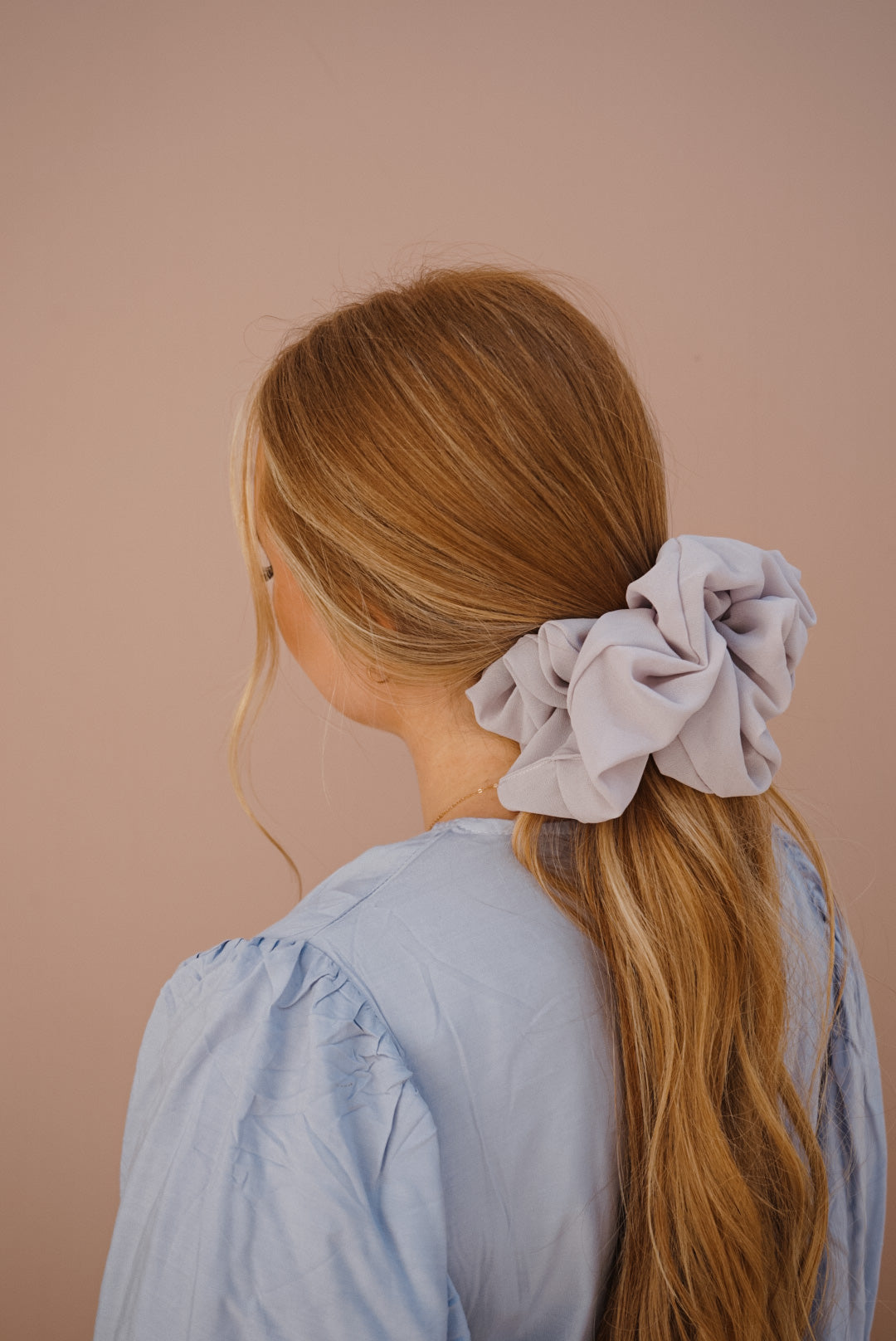 lavender mega scrunchie