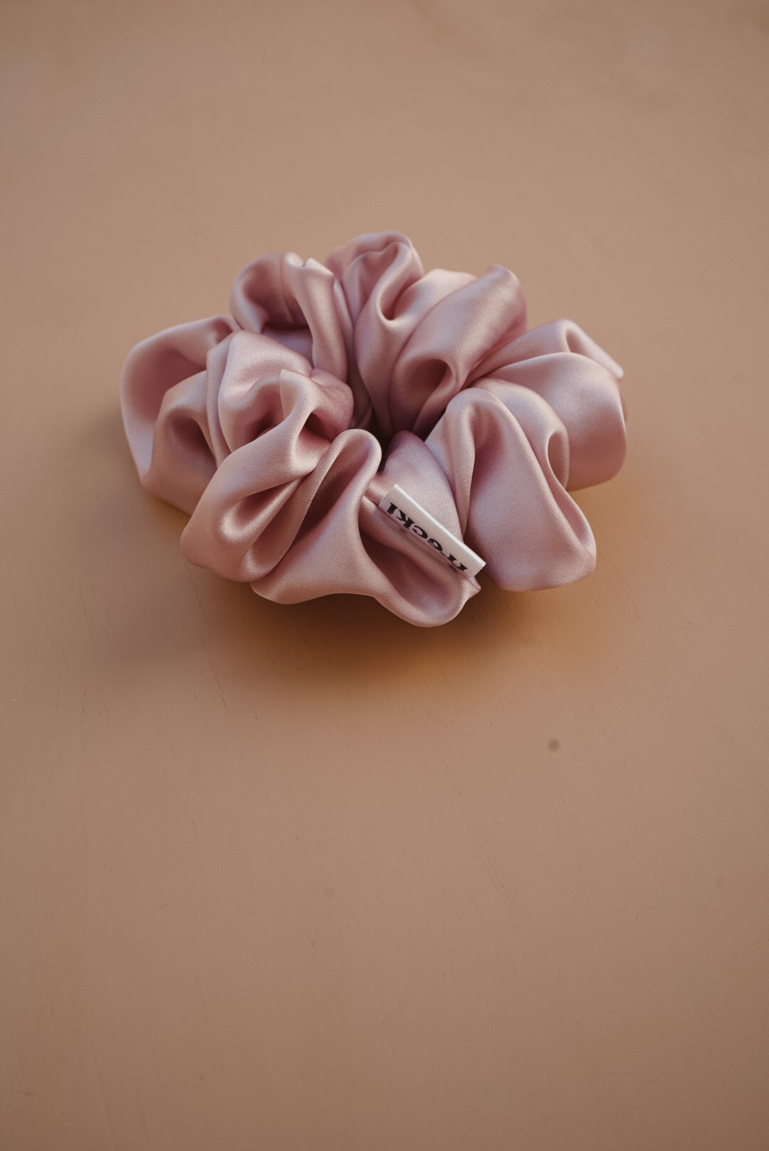 lavender silk oversized scrunchie