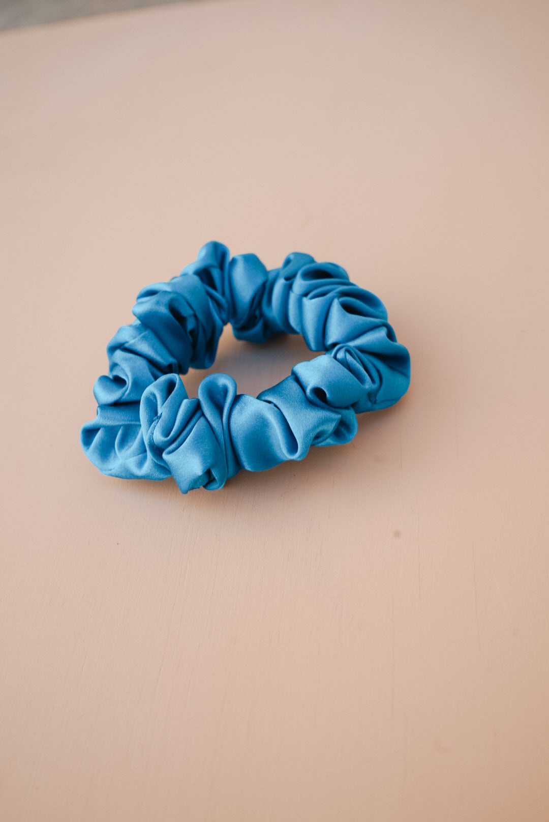 pool boy silk skinny scrunchie