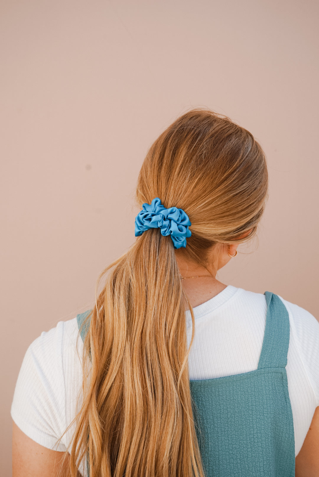 pool boy silk skinny scrunchie