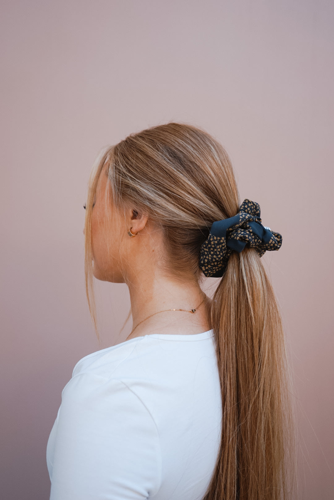 lucky charm oversized scrunchie