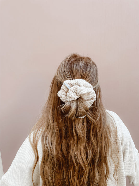 sweater season oversized scrunchie